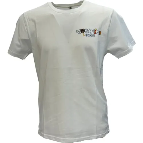 Lässiges Baumwoll T-Shirt Moschino - Moschino - Modalova