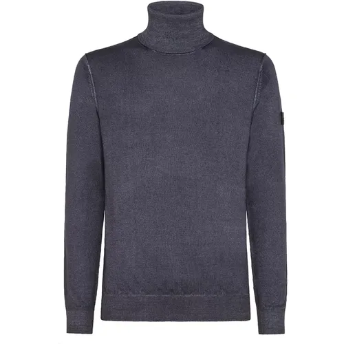 Turtlenecks, male, , Size: M Dark Turtleneck - Peuterey - Modalova