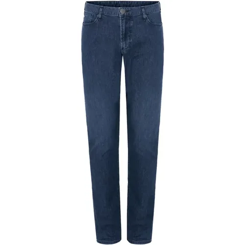 Washed Denim Jeans , male, Sizes: W33, W34 - Emporio Armani - Modalova
