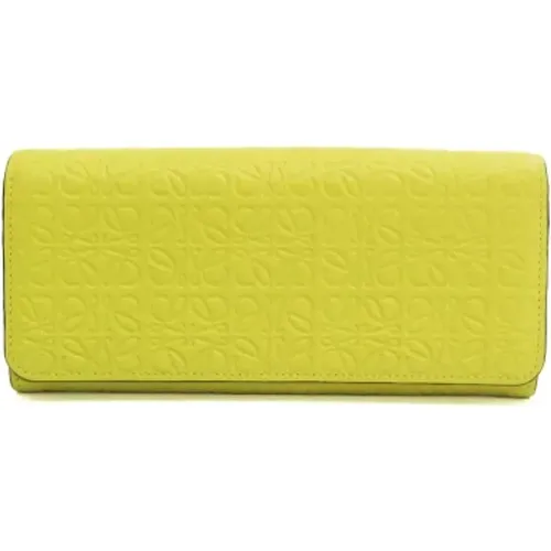 Pre-owned Wallets, female, , Size: ONE SIZE Pre-owned Leather wallets - Loewe Pre-owned - Modalova