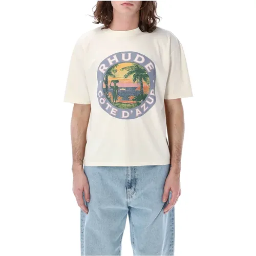 Lago TEE - Stilvolles und trendiges Shirt , Herren, Größe: M - Rhude - Modalova