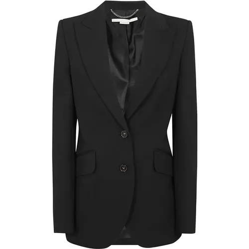 Iconic Fitted Jacket , female, Sizes: 2XS - Stella Mccartney - Modalova