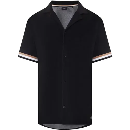Boss Terry Beach Shirt , male, Sizes: L, S, M - Hugo Boss - Modalova