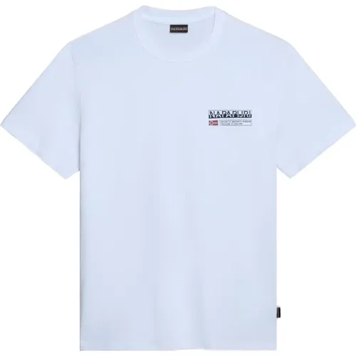 Essential Short Sleeve T-Shirt , male, Sizes: XL, L, M, S - Napapijri - Modalova