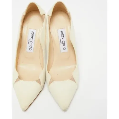 Pre-owned Pumps, female, , Size: 5 1/2 US Pre-owned Leather heels - Jimmy Choo Pre-owned - Modalova