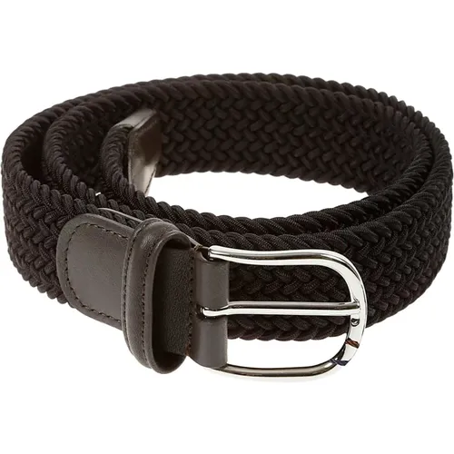 Classic Leather Belt , male, Sizes: 115 CM - Anderson's - Modalova