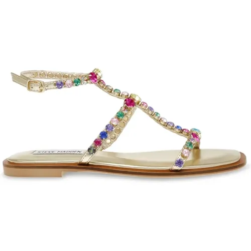 Flat Sandals, female, , Size: 9 US Sandals MultiColour - Steve Madden - Modalova