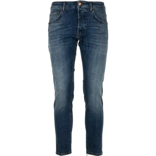 Slim-Fit Denim Jeans for Men , male, Sizes: W36, W30 - Don The Fuller - Modalova