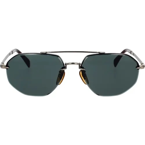 Geometric Mens Sunglasses , unisex, Sizes: 61 MM - Eyewear by David Beckham - Modalova