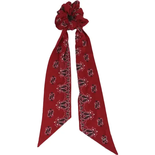 Bandana Print Accessories Made in Italy , female, Sizes: ONE SIZE - Saint Laurent - Modalova