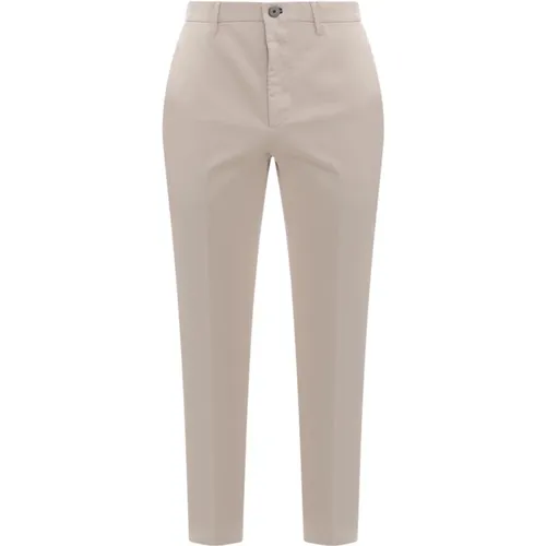 Chinos, male, , Size: 4XL Trousers Zr851W9098Y - Incotex - Modalova