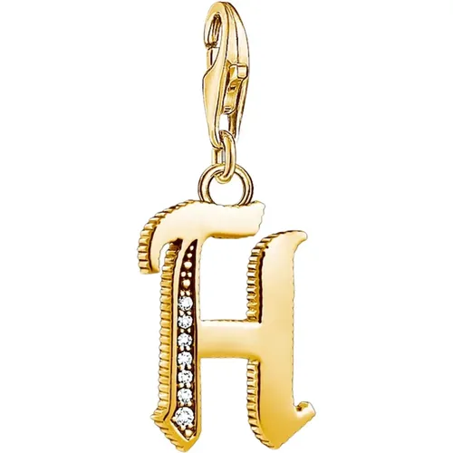 Charm-Anhänger Buchstabe H gold 1614-414-39 - Thomas Sabo - Modalova