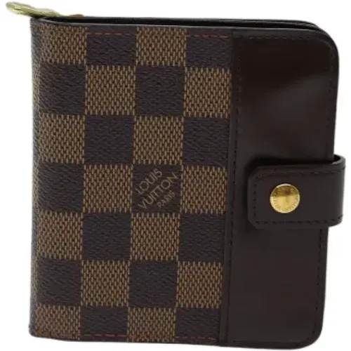 Pre-owned Canvas wallets , female, Sizes: ONE SIZE - Louis Vuitton Vintage - Modalova