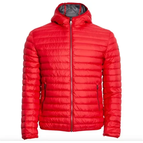 Down Jackets, male, , Size: S Polyester Hooded Jacket - Colmar - Modalova