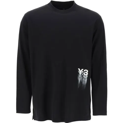 Long Sleeve Tops , Herren, Größe: S - Y-3 - Modalova