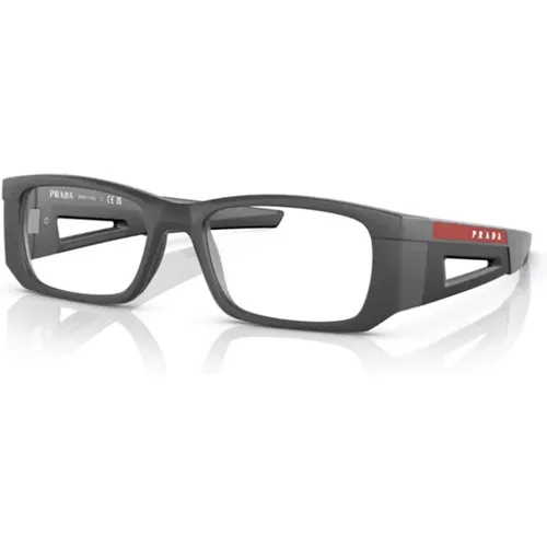 Futuristische Lässige Brille,Futuristische Brille Linea Rossa - Prada - Modalova