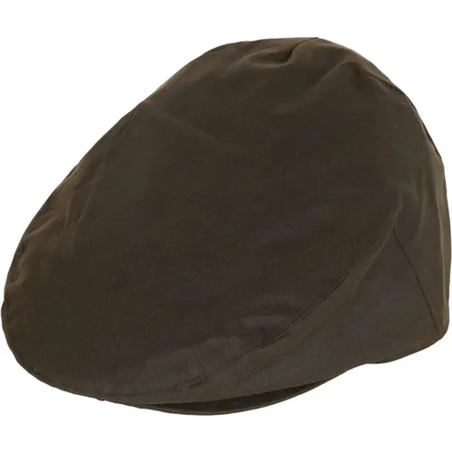Hats, male, , Size: L Wax Cap in Olive Thornproof Wax - Barbour - Modalova