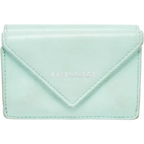 Pre-owned Wallets, female, , Size: ONE SIZE Pre-owned Leather wallets - Balenciaga Vintage - Modalova