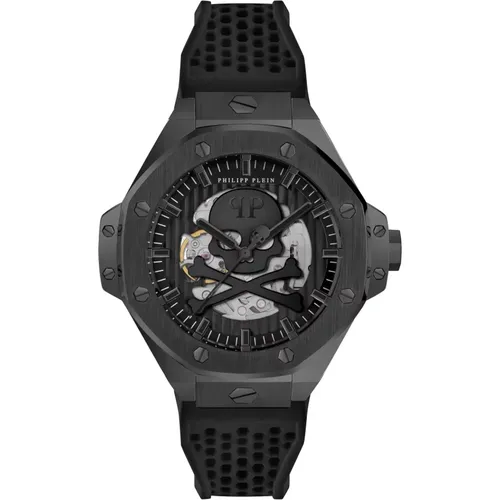 Automatic Skeleton Watch Plein $keleton Royal , male, Sizes: ONE SIZE - Philipp Plein - Modalova