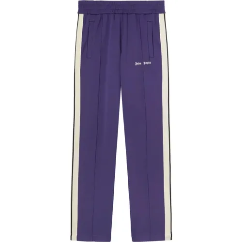 Sweatpants, male, , Size: L Logo Track Pants Classic Style - Palm Angels - Modalova