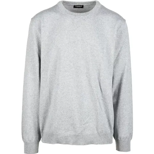 Kaschmir Seidenstrickpullover , Herren, Größe: 2XL - Dondup - Modalova