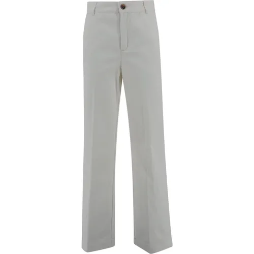 Wide Trousers, female, , Size: S Trousers - Soeur - Modalova