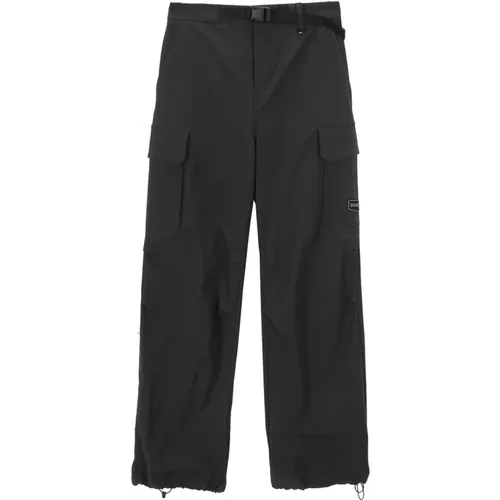 Schwarze Extra Slim Jogger Hose Aw24 , Herren, Größe: W32 - duvetica - Modalova