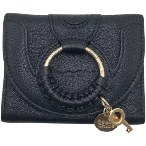 Pre-owned Wallets, female, , Size: ONE SIZE Pre-owned Leather handbags - Chloé Pre-owned - Modalova