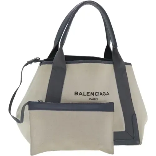 Pre-owned Tote Bags, female, , Size: ONE SIZE Pre-owned Canvas balenciaga-bags - Balenciaga Vintage - Modalova