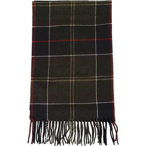 Plaid Scarf in Galingale Style , male, Sizes: ONE SIZE - Barbour - Modalova