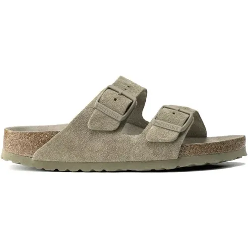 Arizona SFB Regular Faded Khaki Sandalen , Herren, Größe: 42 EU - Birkenstock - Modalova