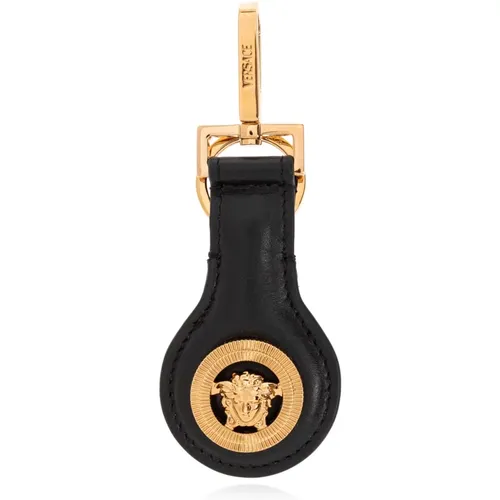 Keyrings, male, , Size: ONE SIZE Keychain with Medusa's Head - Versace - Modalova