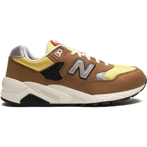 Sneakers, male, , Size: 9 US Real Mad Brown Sneakers - New Balance - Modalova