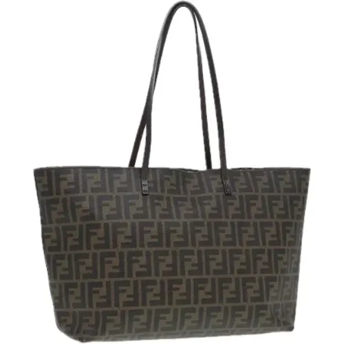 Pre-owned Tote Bags, female, , Size: ONE SIZE Pre-owned Canvas totes - Fendi Vintage - Modalova