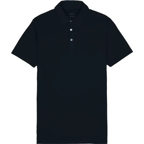 Cotton Polo Shirt Navy , male, Sizes: 2XL, XL - Altea - Modalova
