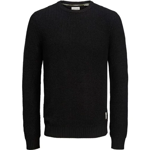 Nick Strickpullover mit Rundhalsausschnitt , Herren, Größe: S - jack & jones - Modalova