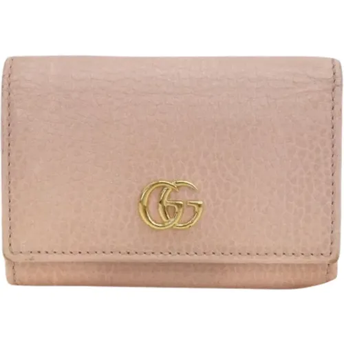 Pre-owned Wallets, female, , Size: ONE SIZE Pre-owned Leather wallets - Gucci Vintage - Modalova