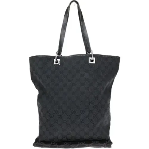 Pre-owned Tote Bags, female, , Size: ONE SIZE Pre-owned Canvas gucci-bags - Gucci Vintage - Modalova