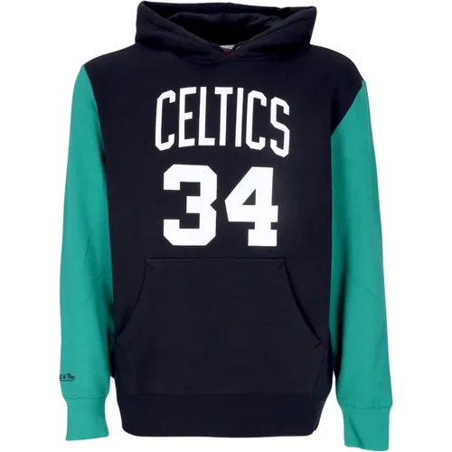 Hoodies, male, , Size: S Boston Celtics NBA Hoodie Paul Pierce - Mitchell & Ness - Modalova