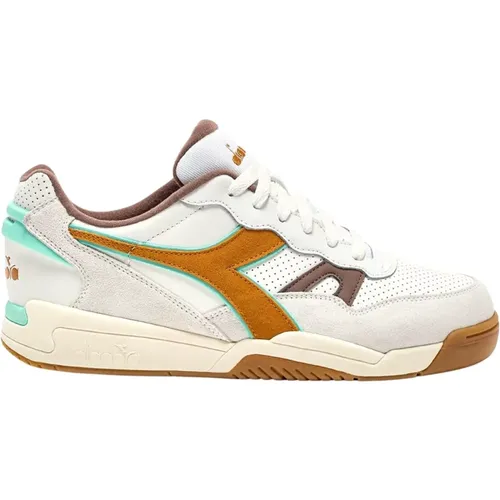 Sneakers, male, , Size: 7 US Retro Tennis Inspired Sporty Sneaker - Diadora - Modalova