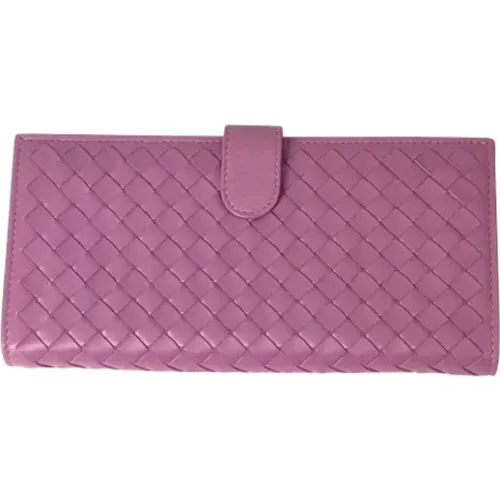 Pre-owned Wallets, female, , Size: ONE SIZE Pre-owned Leather wallets - Bottega Veneta Vintage - Modalova