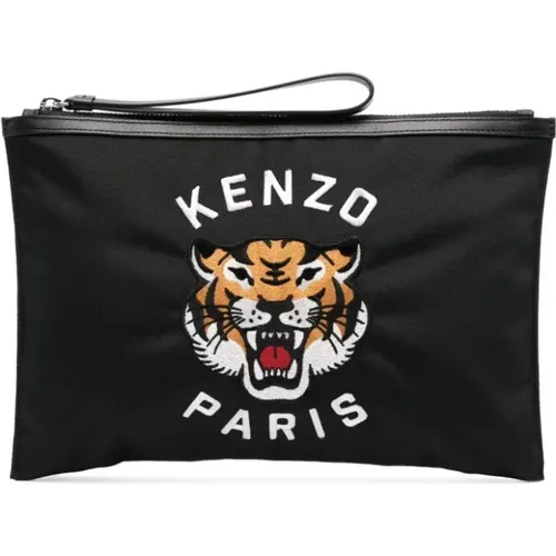 Bags, male, , Size: ONE SIZE Handbags for Men - Kenzo - Modalova