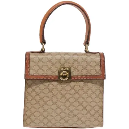 Pre-owned Canvas celine-bags , female, Sizes: ONE SIZE - Celine Vintage - Modalova