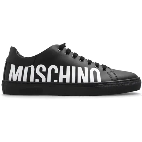 Sneakers, male, , Size: 6 US Sneakers with logo - Moschino - Modalova