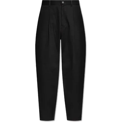 Wide Trousers, male, , Size: M Wide-leg trousers - Moschino - Modalova