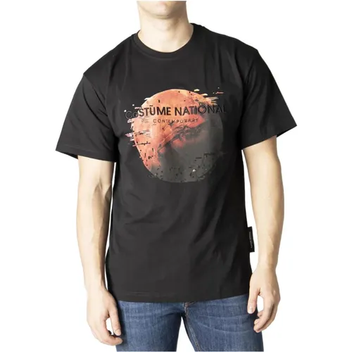 Print T-shirt for Men , male, Sizes: L - Costume National - Modalova