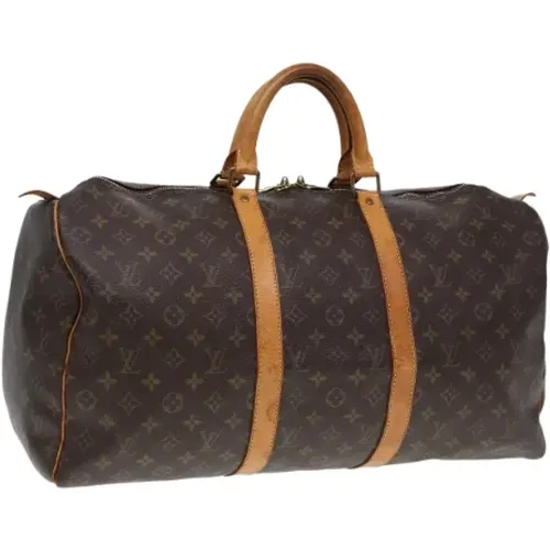 Pre-owned Canvas travel-bags , female, Sizes: ONE SIZE - Louis Vuitton Vintage - Modalova