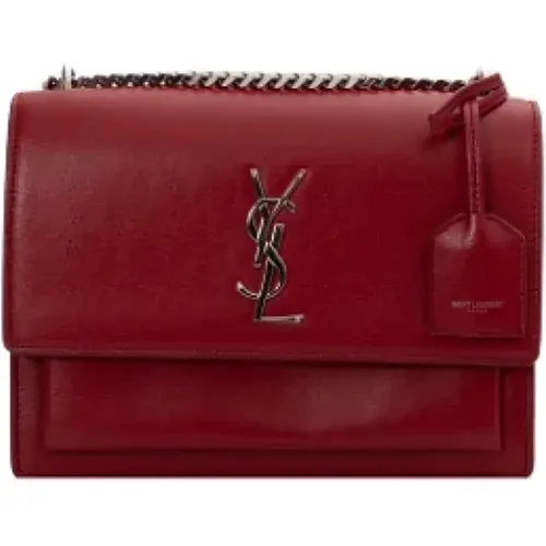 Pre-owned Cross Body Bags, female, , Size: ONE SIZE Pre-owned Leather shoulder-bags - Yves Saint Laurent Vintage - Modalova