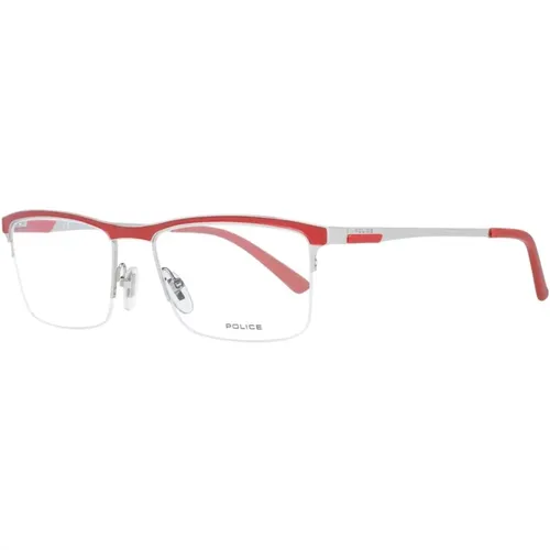 Glasses, male, , Size: ONE SIZE Rectangle Optical Frames - Police - Modalova