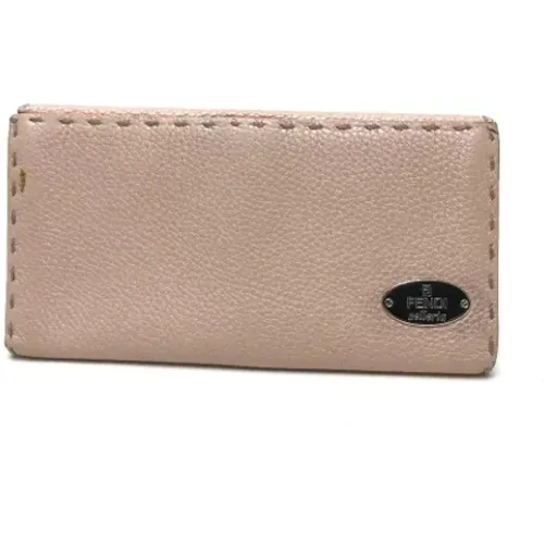 Pre-owned Wallets, female, , Size: ONE SIZE Pre-owned Leather wallets - Fendi Vintage - Modalova